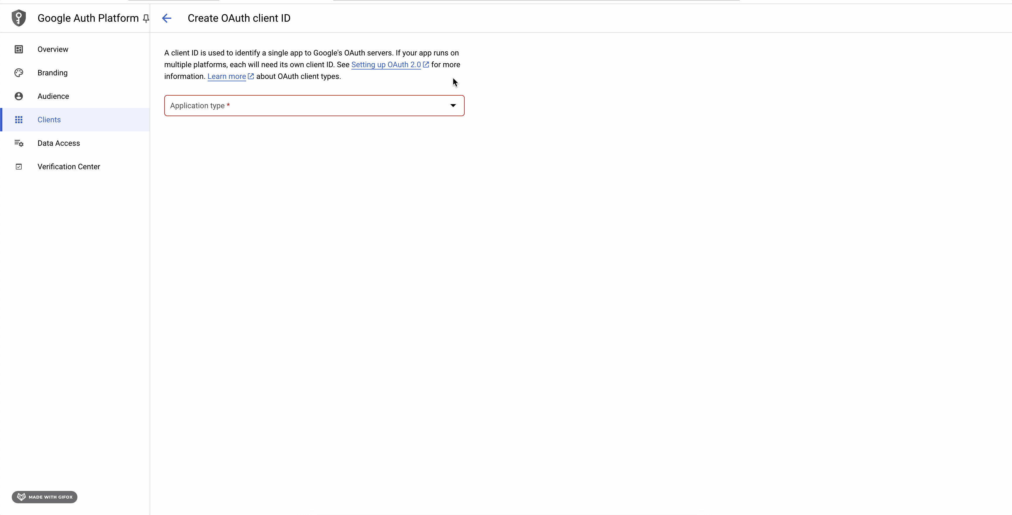 OAuth 客户端 ID 和密钥